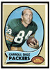 1970 Topps Football Carroll Dale #232 Good front of card