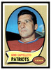 1970 Topps Football Gino Cappelletti #7 Good front of card