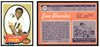 1970 Topps Football Jim Shorter #56 Low Grade - Marks front and back of card