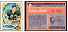 1970 Topps Football Doug Hart #2 Low Grade - Creases front and back of card
