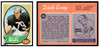 1970 Topps Football Dick Evey #106 Low Grade - Marks front and back of card