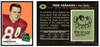 1969 Topps Football Fred Arbanas #89 Good front and back of card