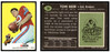 1969 Topps Football Tom Beer #18 Low Grade - Creases front and back of card