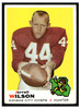 1969 Topps Football Jerrell Wilson #252 Good front of card