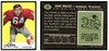 1969 Topps Football Dave Wilcox #44 Low Grade - Creases front and back of card