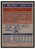 1972 Topps Basketball Jim Davis #51 Low Grade - Creases back of card