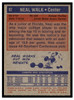 1972 Topps Basketball Neal Walk #82 VG-EX back of card