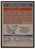 1972 Topps Basketball Butch Beard #142 VG back of card