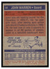 1972 Topps Basketball John Warren #64 VG back of card
