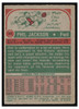 1973 Topps Basketball Phil Jackson #71 VG-EX back of card