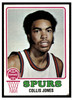 1973 Topps Basketball Collis Jones #246 VG front of card