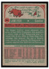 1973 Topps Basketball Jim Fox #24 VG back of card