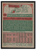 1973 Topps Basketball Dave Stallworth #133 VG — Example B back of card