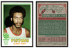 1973 Topps Basketball George Trapp #22 Base VG front and back of card