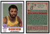 1973 Topps Basketball Jim McDaniels #152 Base VG front and back of card