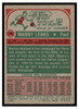 1973 Topps Basketball Manny Leaks #74 Base VG — Example A back of card