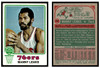 1973 Topps Basketball Manny Leaks #74 Base VG — Example A front and back of card