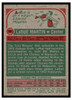 1973 Topps Basketball LaRue Martin #89 Base VG back of card
