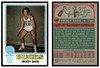 1973 Topps Basketball Mickey Davis #107 Base VG — Example B front and back of card