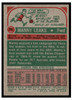 1973 Topps Basketball Manny Leaks #74 Base VG — Example B back of card