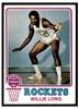 1973 Topps Basketball Willie Long #251 VG-EX front of card
