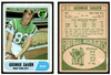 1968 Topps Football George Sauer #13 VG — Example A front and back of card