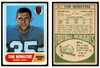 1968 Topps Football Tom Nowatzke #78 VG — Example A front and back of card