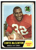 1968 Topps Football Curtis McClinton #67 VG — Example B front of card