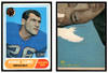 1968 Topps Football George Saimes #201 Poor front and back of card