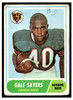 1968 Topps Football Gale Sayers #75 Low Grade - Marks front of card