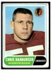 1968 Topps Football Chris Hanburger #62 Poor front of card
