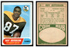 1968 Topps Football Roy Jefferson #85 VG front and back of card