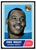 1968 Topps Football Ernie Wright #200 Low Grade - Creases front of card