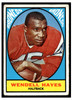 1967 Topps Football Wendell Hayes #36 VG front of card