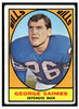 1967 Topps Football George Saimes #26 VG front of card