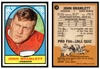 1967 Topps Football John Bramlett #38 Good front and back of card