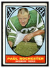 1967 Topps Football Paul Rochester #100 Good front of card