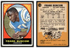 1967 Topps Football Frank Buncom #130 Good front and back of card