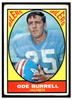 1967 Topps Football Ode Burrell #48 Good front of card