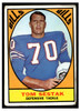 1967 Topps Football Tom Sestak #27 VG front of card