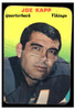 1970 Topps Glossy Football Joe Kapp #12 Low Grade - Creases front of card