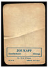 1970 Topps Glossy Football Joe Kapp #12 Low Grade - Creases back of card