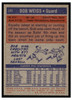 1972-73 Topps Basketball Bob Weiss #141 VG-EX back of card