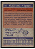 1972-73 Topps Basketball Wilbert Jones #193 VG-EX back of card