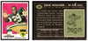1969 Topps Football Gene Howard #149 Low Grade — Example A front and back of card