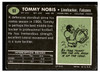 1969 Topps Football Tommy Nobis #93 Low Grade - Creases back of card