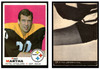 1969 Topps Football Paul Martha #224 Low Grade front and back of card