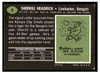 1969 Topps Football Sherrill Headrick #9 Good back of card