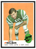 1969 Topps Football Gerry Philbin #262 VG front of card