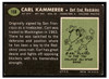 1969 Topps Football Carl Kammerer #158 VG — Example A back of card